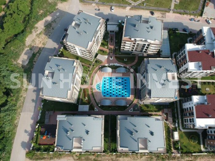 Antalya Konyaaltı Liman mahallesinde site içerisinde 1+1 satılık eşyalı daire - Görsel 12