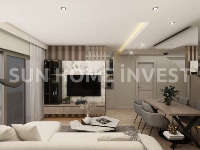 Antalya Konyaaltı Hurma mahallesinde Lüks daireler - Görsel 12