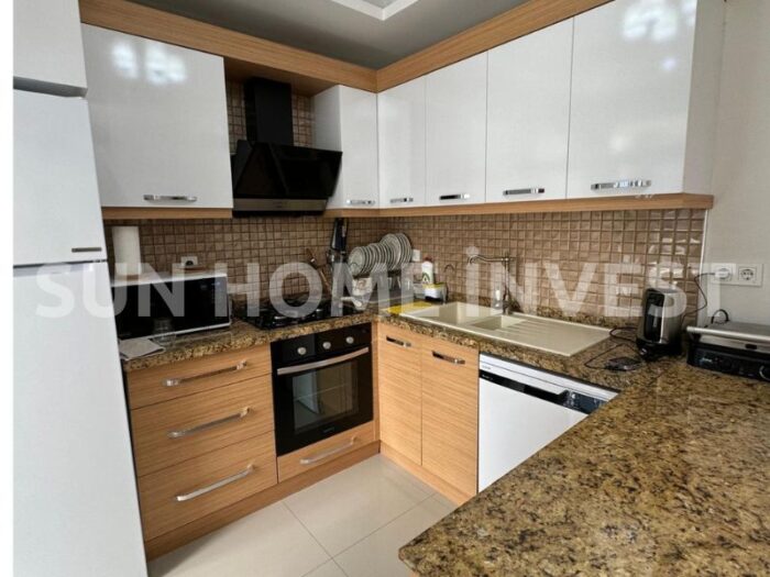 Antalya Konyaaltı Liman mahallesinde havuzlu 2+1 daire - Görsel 15