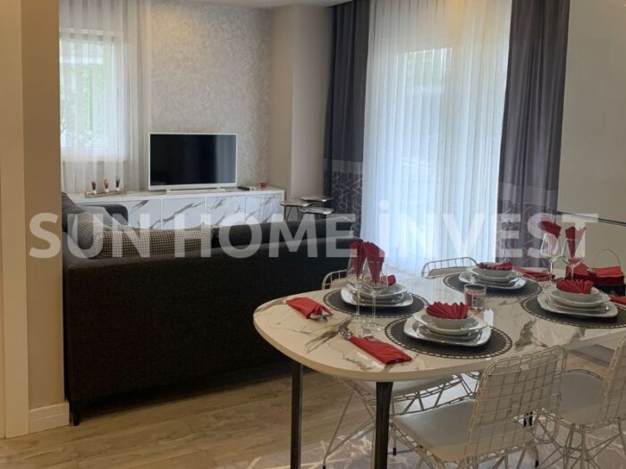 Antalya Konyaaltı Liman mahallesinde site içerisinde 1+1 satılık eşyalı daire - Görsel 5
