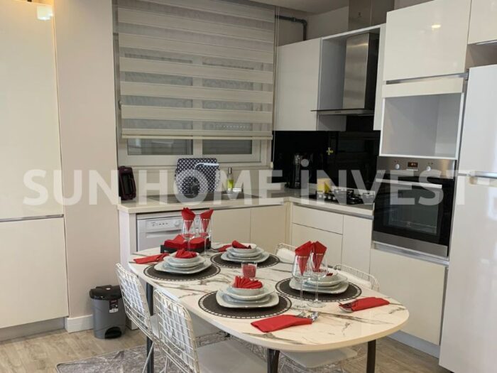 Antalya Konyaaltı Liman mahallesinde site içerisinde 1+1 satılık eşyalı daire - Görsel 7