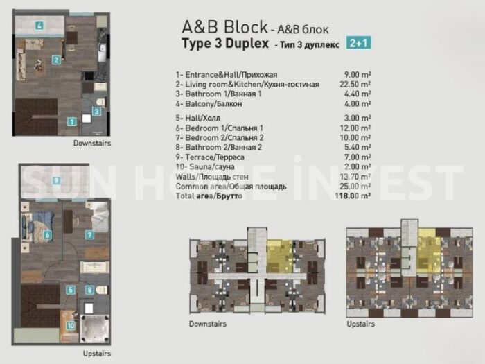 Antalya Konyaaltı Hurma mahallesinde Lüks daireler - Görsel 8